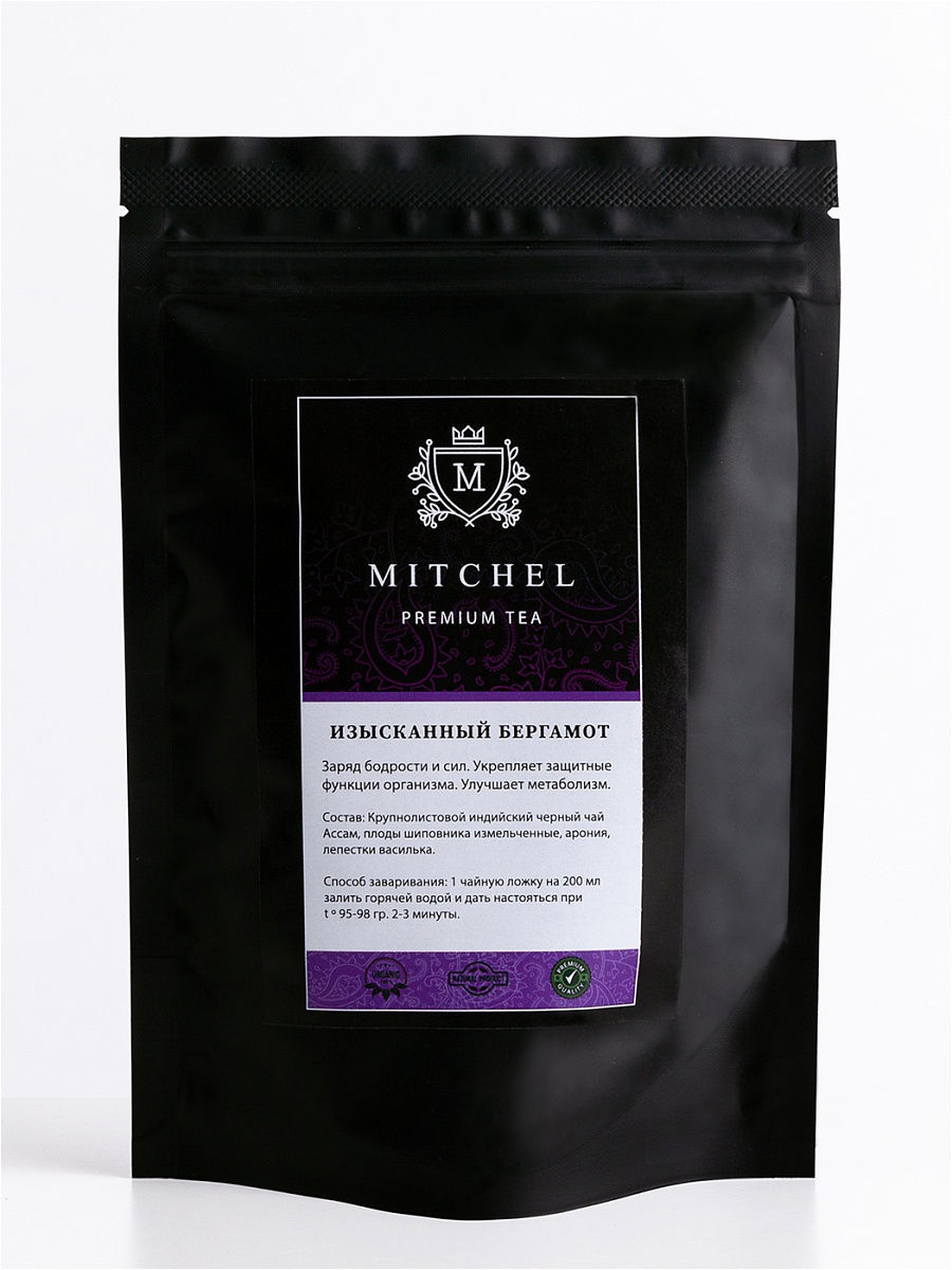 Митчел Чай черный с бергамотом "Изысканный бергамот"