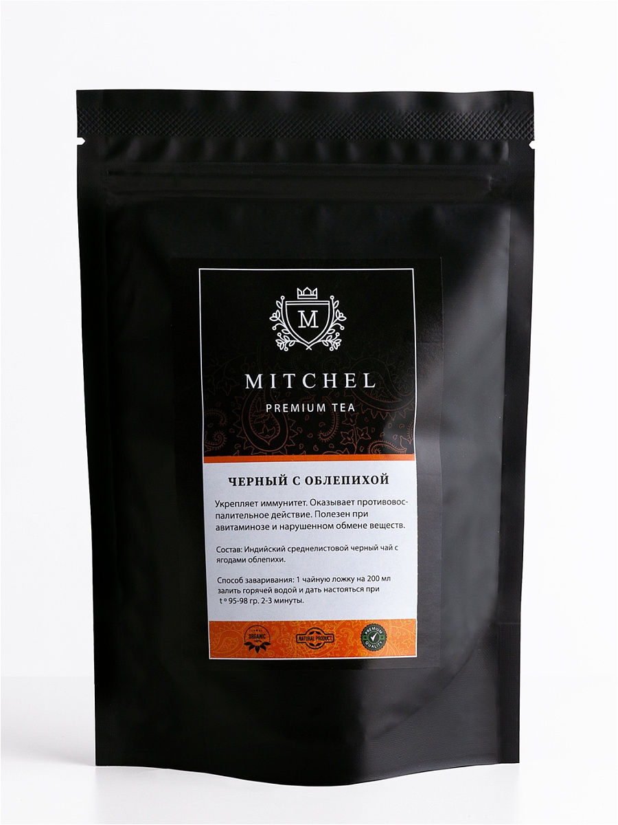 Митчел Чай черный облепиховый