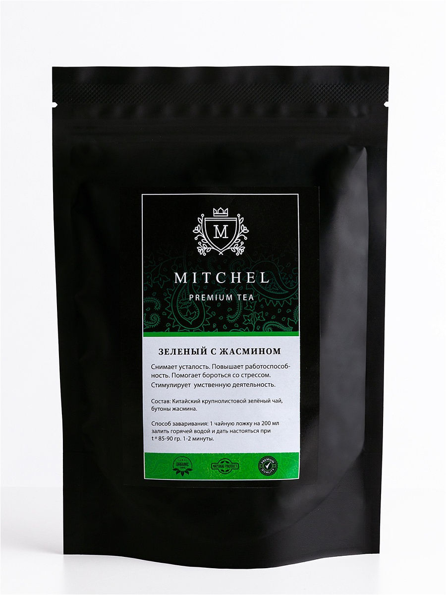 Митчел Чай зеленый с жасмином